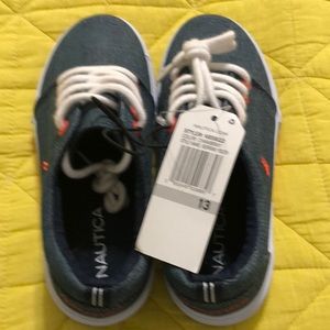 New little boys Nautica shoes.